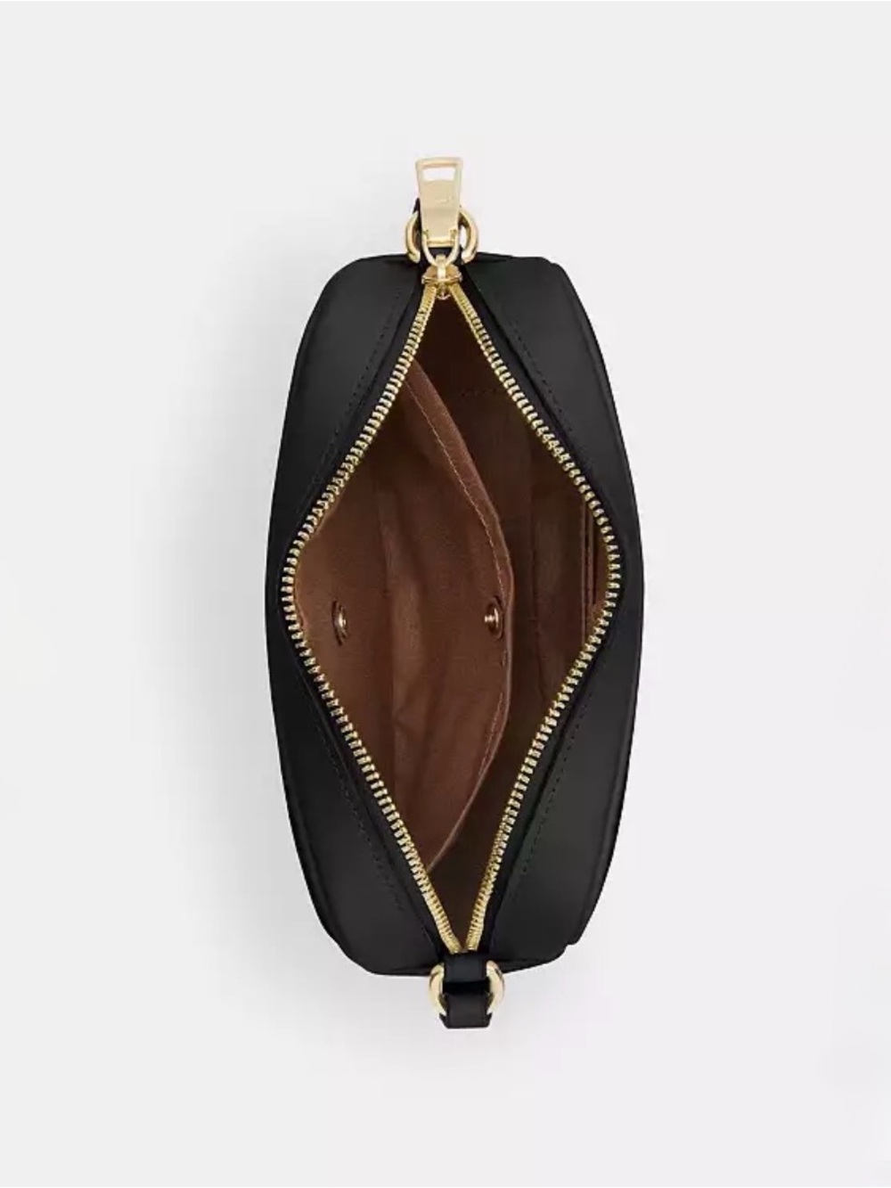 COACH MINI JAMIE CAMERA CROSSBODY BAG BROWN/BLACK - Picture 4 of 6